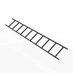 Лестница фальц кровельная 2000мм холоднокатанная сталь с порошковым покрытием RAL 7024