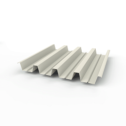 Профнастил Н60 (RAL 9001) 0,5х845мм оцинкованный, с полимерным покрытием (Полиэстер)