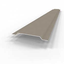 Нащельник RAL 1019 оцинкованный c порошковым покрытием 0,45мм