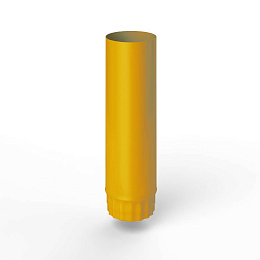 Труба водосточная оцинкованная порошок ф90х1250мм RAL 1004