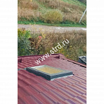 Окно мансардное дерево, лак ручка снизу Fakro FTS-V U4 Standart 78*98см