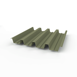 Профнастил Н60 (RAL 6013) 0,5х845мм оцинкованный, с полимерным покрытием (Полиэстер)