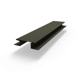 Н-образная планка (RAL 6014) оцинкованный с порошковым покрытием 0,45 мм