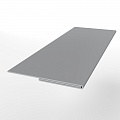 Планка финишная 0,45 мм (RAL 7004) оцинкованная, с порошковым покрытием