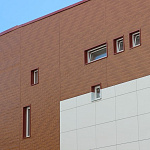 Вертикаль 0,2 prof 0,45 Drap с пленкой RAL 8004 терракота