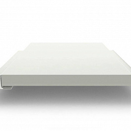 Линеарная панель оцинкованная с полимерным покрытием Т-Г-24хС/20 0,7х430мм RAL 9002