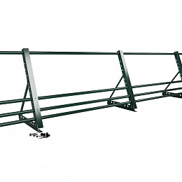 Ограждение кровельное оцинкованная сталь с порошковым покрытием 3000мм универсальный 600-25-1-1,5-3 оцинкованная сталь с порошковым покрытием RAL 6005