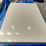 Лист оцинкованный 0,5х1250мм (RAL 3031) с полимерным покрытием (полиэстер)