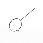 Крепление водосточный трубы сварное оцинкованное порошок ф220х10х250мм RAL 7039