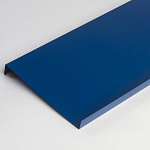 Отлив 0,45мм RAL 5020 оконный оцинкованный c порошковым покрытием