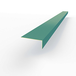 Лобовая планка (RAL 6033) оцинкованная, с порошковым покрытием 0,45 мм