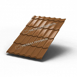 Металлочерепица МП Ламонтерра-XL (PURMAN-20-Argillite-0,5)