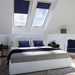 Окно мансардное дерево, лак ручка снизу Dakea KEV M6A B1800 Ultima Energy 78*118см