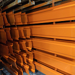 Нащельник RAL 2000 оцинкованный c полимерным покрытием 0,45 мм