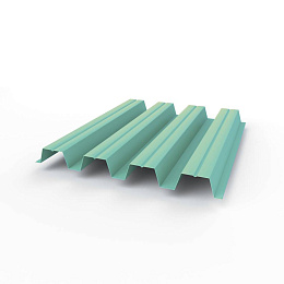 Профнастил Н57 оцинкованный 0,65х801мм (RAL 6027) с полимерным покрытием (полиэстер)