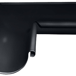 Угол желоба 90гр. внутренний оцинкованный Grand Line Optima ф125х325мм  RAL 7024