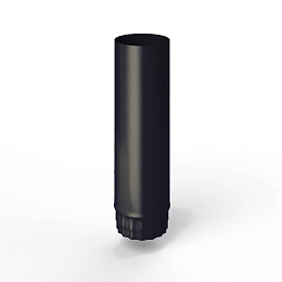 Труба водосточная оцинкованная порошок ф120х1250мм RAL 5004