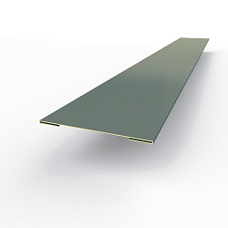 Планка стыковочная RAL 7031 оцинкованная c порошковым покрытием 0,45мм