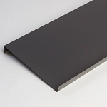 Отлив 0,7 мм RAL 7023 оконный оцинкованный c порошковым покрытием