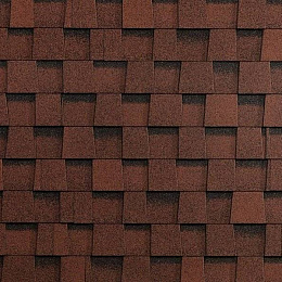 Гибкая черепица Шинглас Фазенда красный