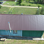 Профнастил С8 - 0,7х1180мм (RAL 3027) оцинкованный, с полимерным покрытием (полиэстер)