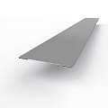Планка стыковочная RAL 7030 оцинкованная c порошковым покрытием 0,45мм