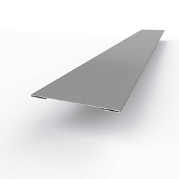 Планка стыковочная RAL 7030 оцинкованная c порошковым покрытием 0,45мм