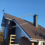 Металлочерепица МП Монтерроса-XL NormanMP (ПЭ-01-6005-0,5)