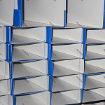 Парапет плоский RAL 5005 полиэстер 0,5 мм