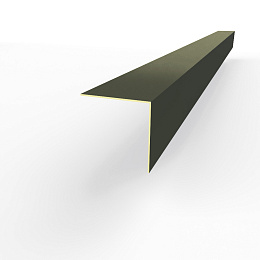 Планка угла внешнего RAL 6015 оцинкованная c порошковым покрытием 0,45мм