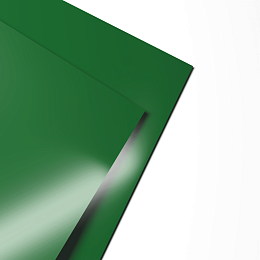 Лист оцинкованный 0,9х1250мм (RAL 6001) с полимерным покрытием (полиэстер)