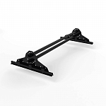 Снегозадержатель трубчатый 1000мм фальц 40x20-1,0-1,5-2 холоднокатанная сталь с порошковым покрытием RAL 9005