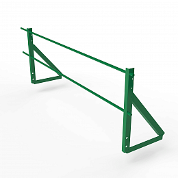 Ограждение кровельное 3000мм универсальный 1200-25-1-2-3 холоднокатанная сталь с порошковым покрытием RAL 6029