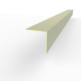 Планка угла внешнего RAL 7032 оцинкованная c порошковым покрытием 0,45мм