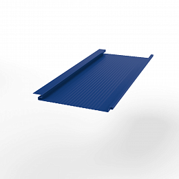 Металлосайдинг Вертикаль gofr оцинкованный с полимерным покрытием 0,45x200мм  RAL 5005