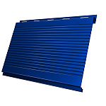 Вертикаль 0,2 gofr 0,45 PE с пленкой RAL 5005 сигнальный синий