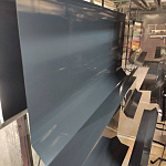 Околооконная планка сложная (j-фаска) для фасада оцинкованная с порошковым покрытием 0,45мм ширина более 625 мм RR 32