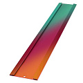 Планка стыковочная RAL 1028 оцинкованная c порошковым покрытием 0,45мм