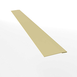 Планка начальная для металлосайдинга экобрус оцинкованная с порошковым покрытием 0,45мм ширина менее 625 мм RAL 1014