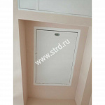 Лестница металлическая Fakro LSF Огнестойкая складная, ножничная 120*70см 300см