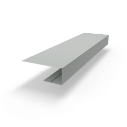 j планка RAL 7035 оцинкованная c порошковым покрытием 0,45мм