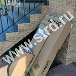 Окно-выход на крышу для отапл. помещений дерево, лак ручка слева или справа Fakro FWP U3 Распашное универс. (требуется обычный оклад) Profi 78*98см