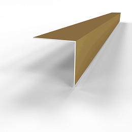 Планка угла внешнего RAL 1036 оцинкованный c порошковым покрытием 0,45мм