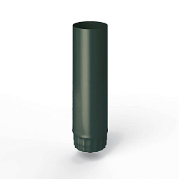 Труба водосточная оцинкованная порошок ф120х1250мм RAL 6012