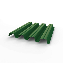 Профнастил Н57 оцинкованный 0,65х801мм (RAL 6035) с полимерным покрытием (полиэстер)