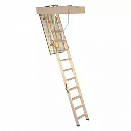 Лестница деревянная Minka Polar Extrem складная 3-сегментная 120*70см 280см