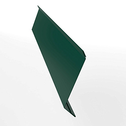 Ламель Z горизонтальная оцинкованная c порошковым покрытием 0,45мм RAL 6005