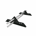 Снегозадержатель трубчатый 1000мм универсальный 25-1,0-1,0-2 холоднокатанная сталь с порошковым покрытием RAL 6009