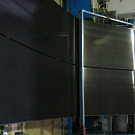 Лист оцинкованный 0,9х1250мм (RAL 9005) с полимерным покрытием (полиэстер)