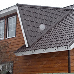 ЭкоБрус 0,345 0,5 Satin Matt TX с пленкой RAL 8004 терракота